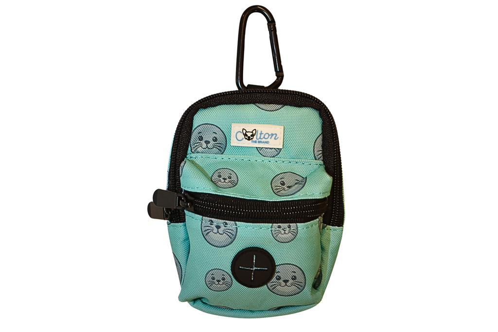 Seal Buddy Walk-mate Pouch - Aquamarine